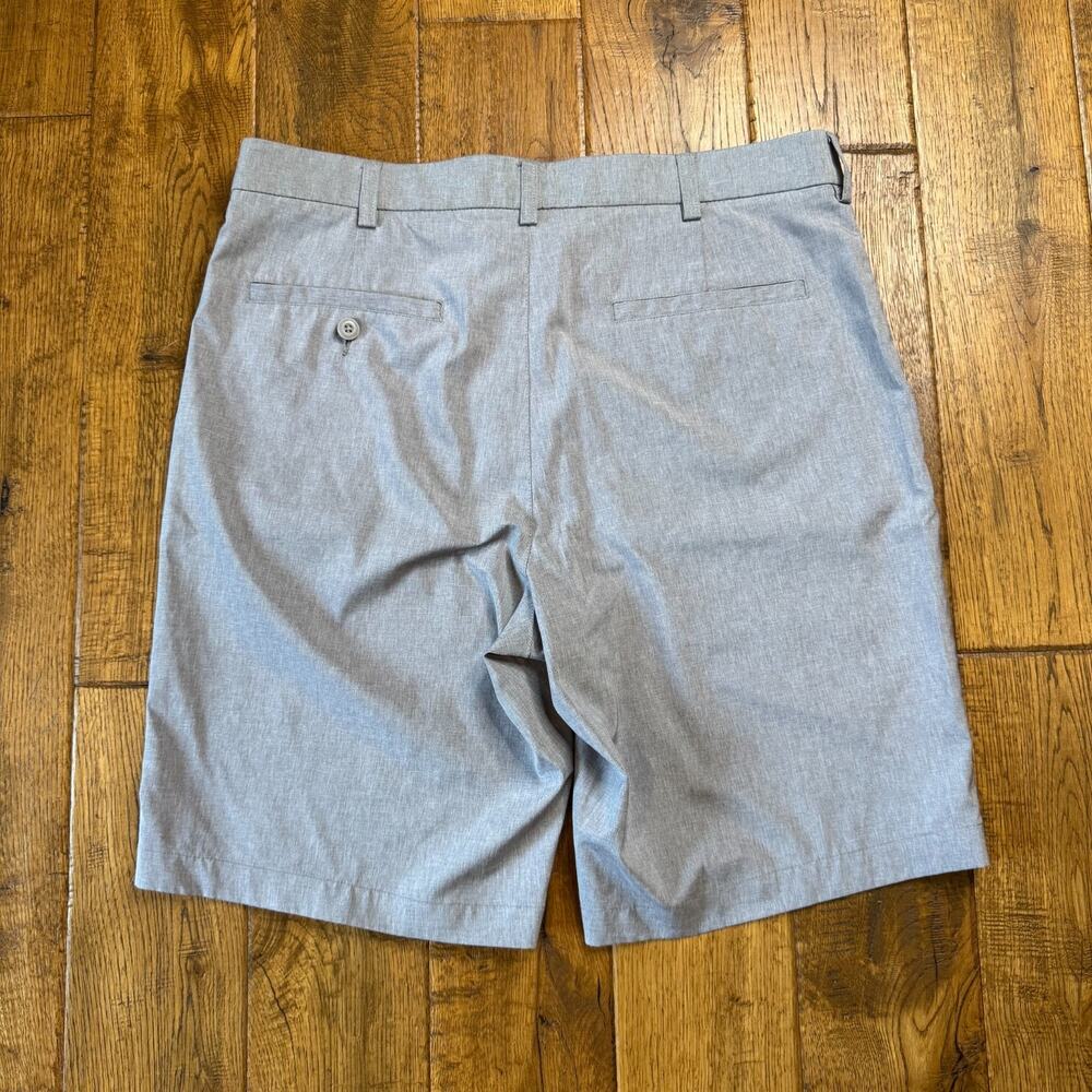 Grand Slam Performance Mens Golf Shorts Grey Size 34 Flat Front Active - Picture 4 of 5